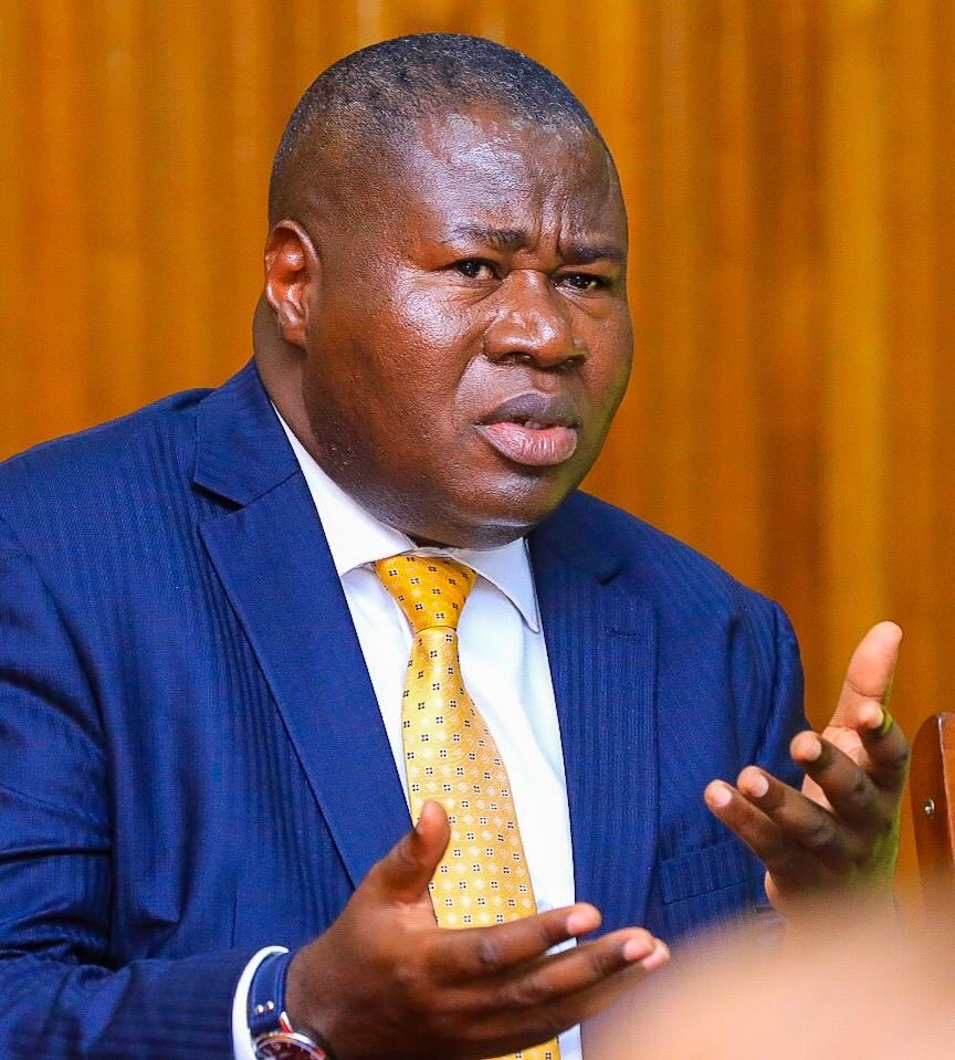 beingana_daniel's tweet photo. Hon Jacob Marksons Oboth Oboth(NRM) has been declared the Speaker of the 12th Parliament of Uganda after winning with 441 votes followed by Hon Paul Mwiru(NUP) with 60 Votes and Hon Nobert Mao(DP) with 15 votes https://t.co/wPwVcgJr3D