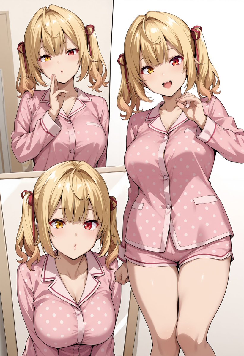 news_v_com's tweet photo. パジャマ

にじさんじ Vtuber 星川サラ AIイラスト https://t.co/NLxRtxda05
