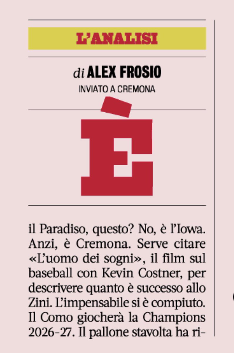 Alex Frosio tweet media