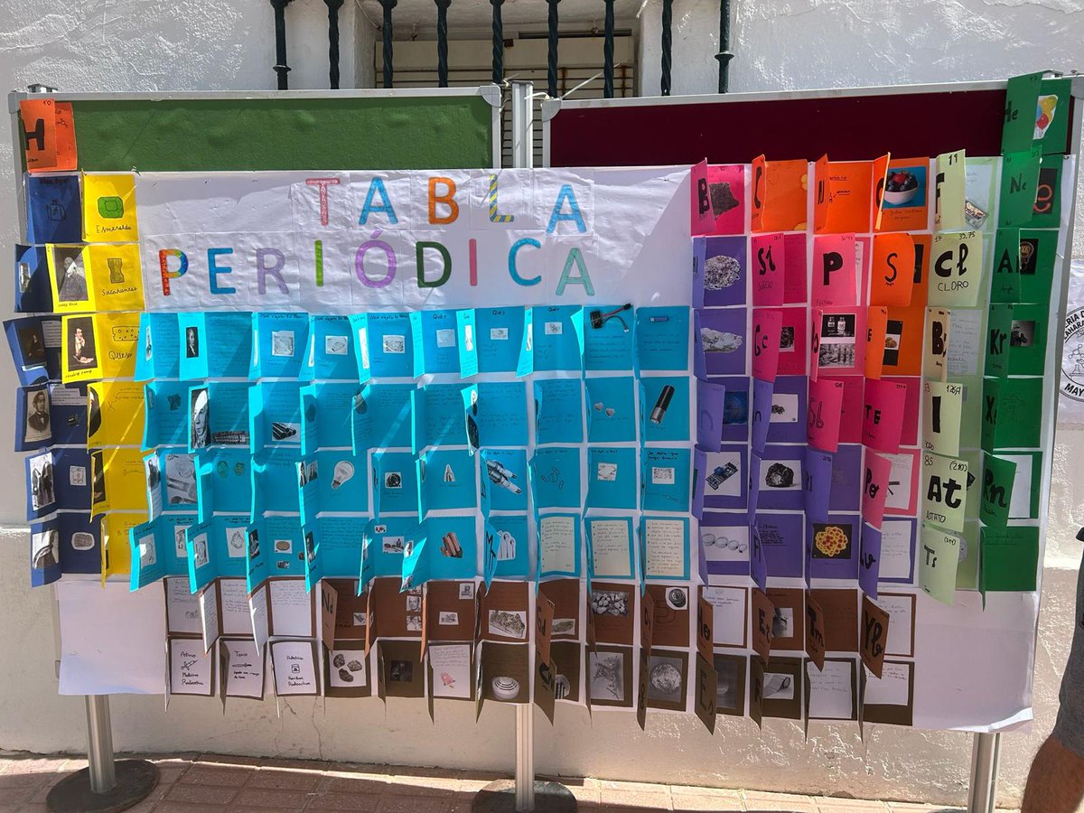 csicenlaescuela's tweet photo. Seguimos mostrando los resultados de la dinamización de nuestros embajadores en el alumnado.
El viernes tuvo lugar en Zahara de los Atunes una feria de la ciencia, fruto de la dinamización llevada a cabo por nuestra embajadora en la zona, Mercedes Díaz Fuentes.
@educaciongob https://t.co/lI9pWYbCci