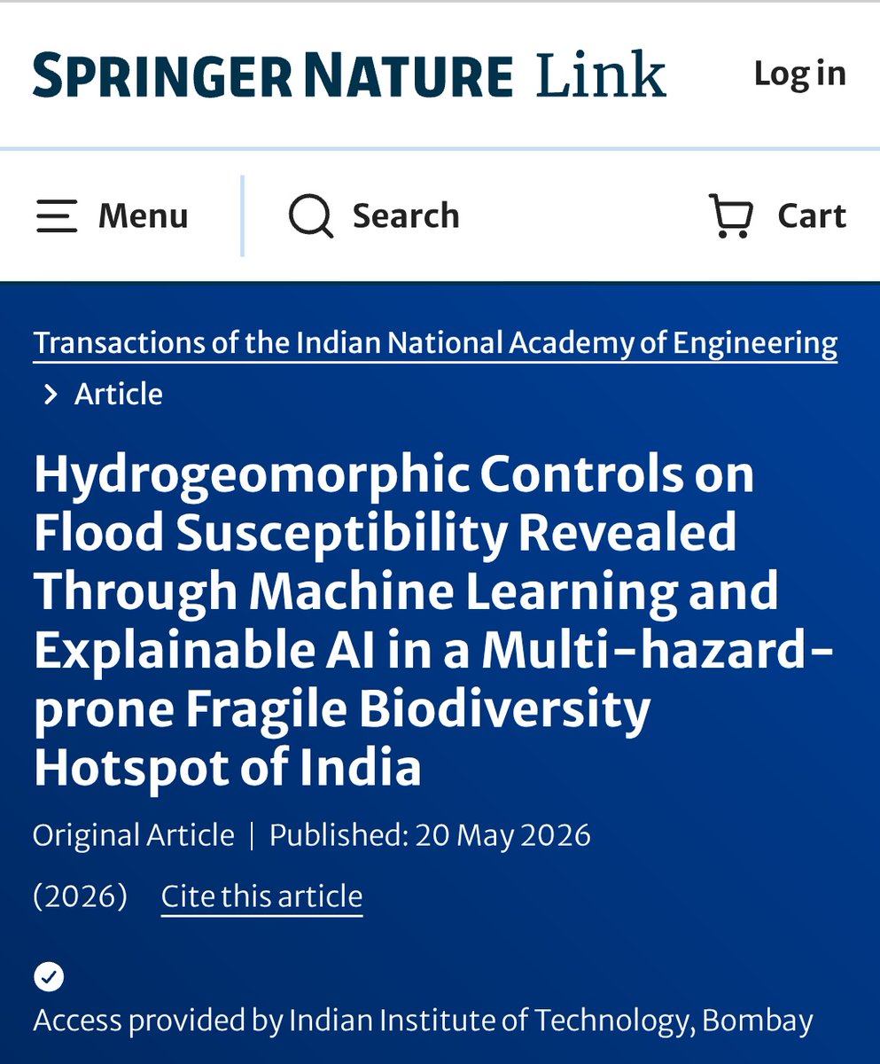 Centre for Climate Studies, IIT Bombay tweet media