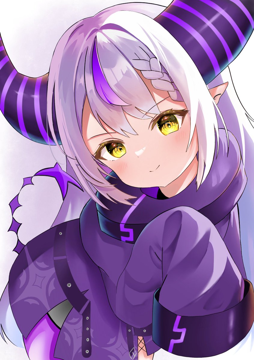 RenaStarbit's tweet photo. ラプ様お誕生日おめでとう～💜
#laplus_artdesu
#ラプ様生誕祭2026 https://t.co/l8ES2QtGhj