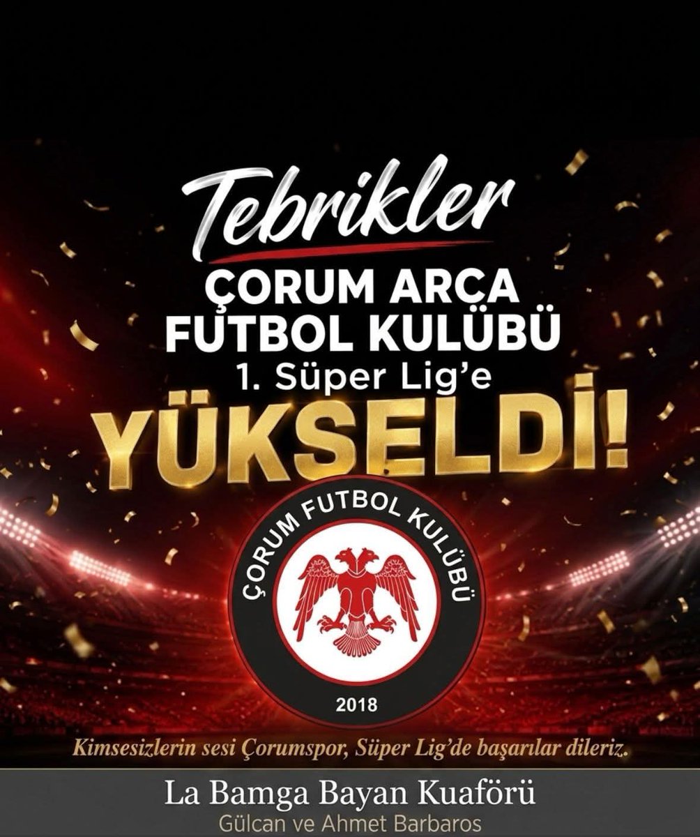 Hakti19's tweet photo. #Süperligdeyiz
Merhaba #Süperlig 
#Corumspor
#arcaÇorumfk
#ArcaÇorumfk
#Çorumspor https://t.co/30climqZKe