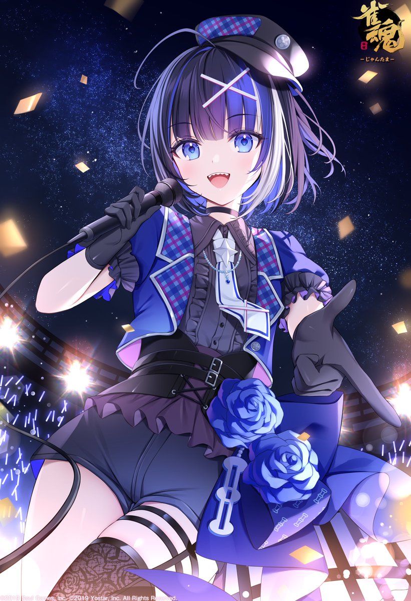 MahjongSoul_JP's tweet photo. 【誕生日】
5月26日(火)は「姫川 響」の誕生日！
特別スマホ壁紙を配布します！

画:あまき(@amaki_2083)様

「響のスペシャル配信へようこそ！うまいのはゲームだけかと思ってたって？ 歌でもキッチリ魅せてやるから、お前ら最後まで離脱禁止な！」

▼アイコン配布
https://t.co/BFt2tSInYX

#雀魂 https://t.co/NI58I7KOe1