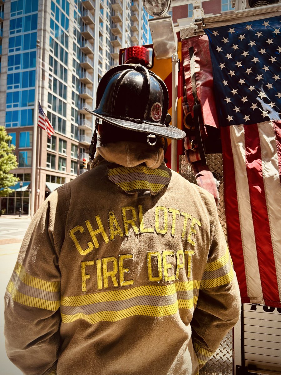 charlottefire's tweet photo. This Memorial Day, Charlotte Fire honors the brave men and women of the United States military who made the ultimate sacrifice in service to our nation.

Their courage, sacrifice, and dedication to protecting others will never be forgotten. As we gather with family and friends this weekend, we pause to remember those who gave everything for the freedoms we enjoy today.

Charlotte Fire also recognizes the many veterans within our ranks who continue their service to others here in the Queen City.

Today, we remember.