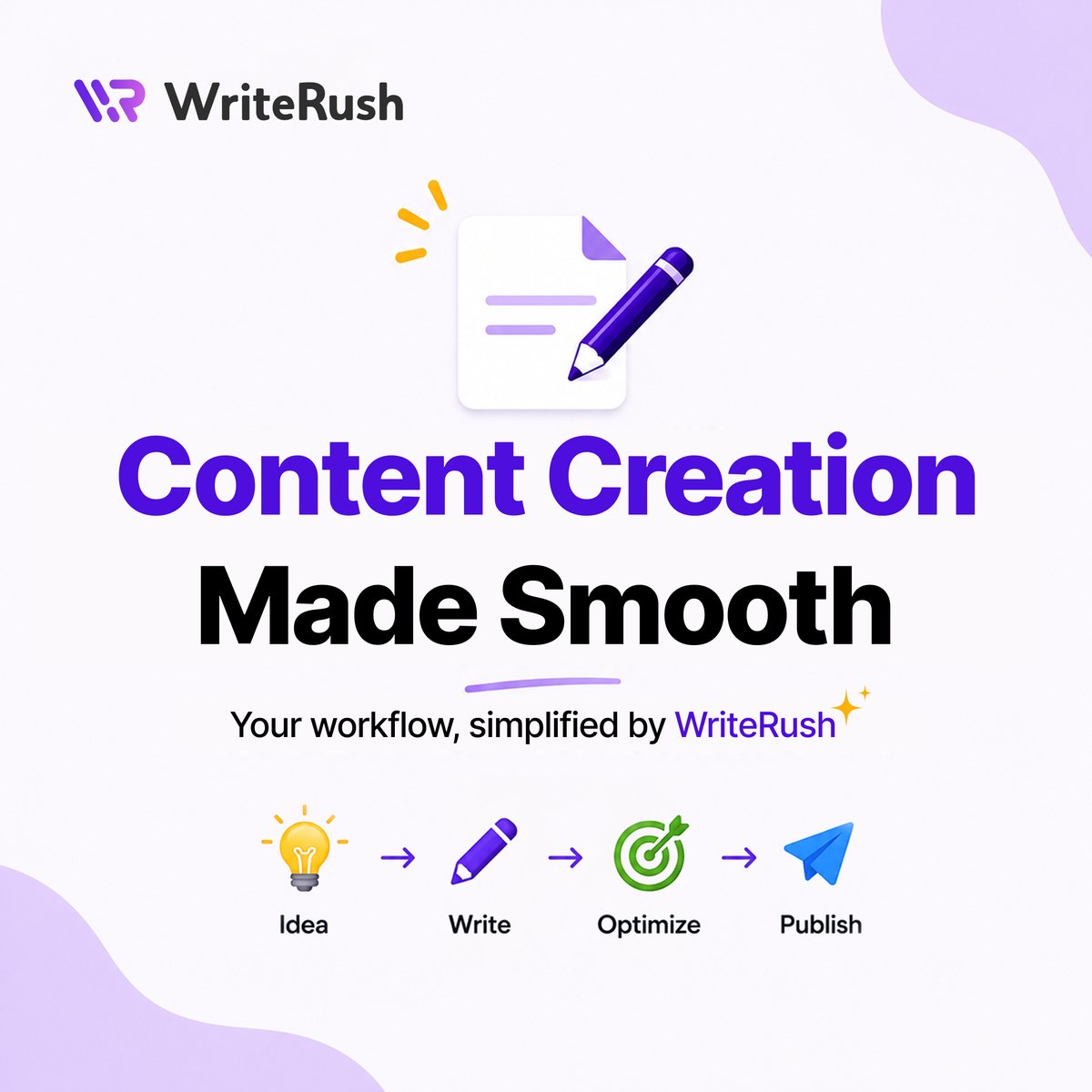 joinwriterushai's tweet photo. Content creation taking too much time? Let WriteRush speed it up. Turn your WordPress workflow into a faster, smoother content engine with WriteRush.
#WriteRush #WordPressAIWritingPlugin #AIWritingTool #WordPressPlugin #ContentCreation #AIContentWriter #BlogWriting https://t.co/QX82ib4vnf