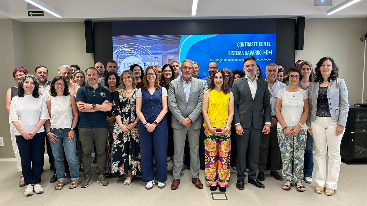 noticiasgob_na's tweet photo. #Navarra avanza hacia su estrategia en biotecnología avanzada y biología sintética implicando al Sistema Navarro de I+D+i

@digitalento_na 

📎 Info: https://t.co/ynUFaLe6rj https://t.co/9uP4kSywHD