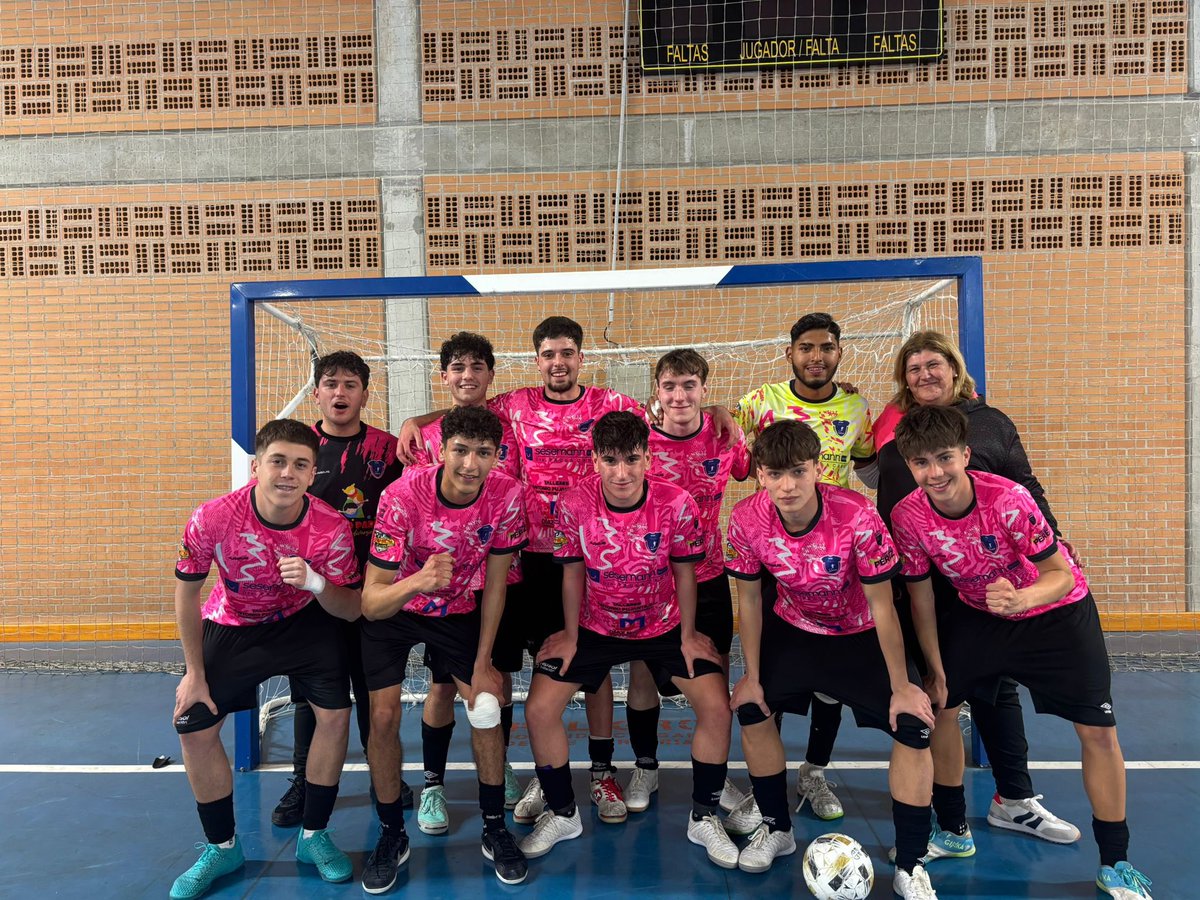 intermurciafs's tweet photo. ❌🏆 Nuestro 𝑷𝑹𝑰𝑴𝑬𝑹𝑨 𝑱𝑼𝑽𝑬𝑵𝑰𝑳 cae ante el Jimbee en copa (9-1) 

🙁 Los de Fran Martinez lo intentaron, pero la superioridad del Jimbee se hizo notar. 

😕 De esta forma se acaba la temporada de este equipo, que ha ido de menos a mas en todo el año

#SomosInter https://t.co/V5JBR8ywkq
