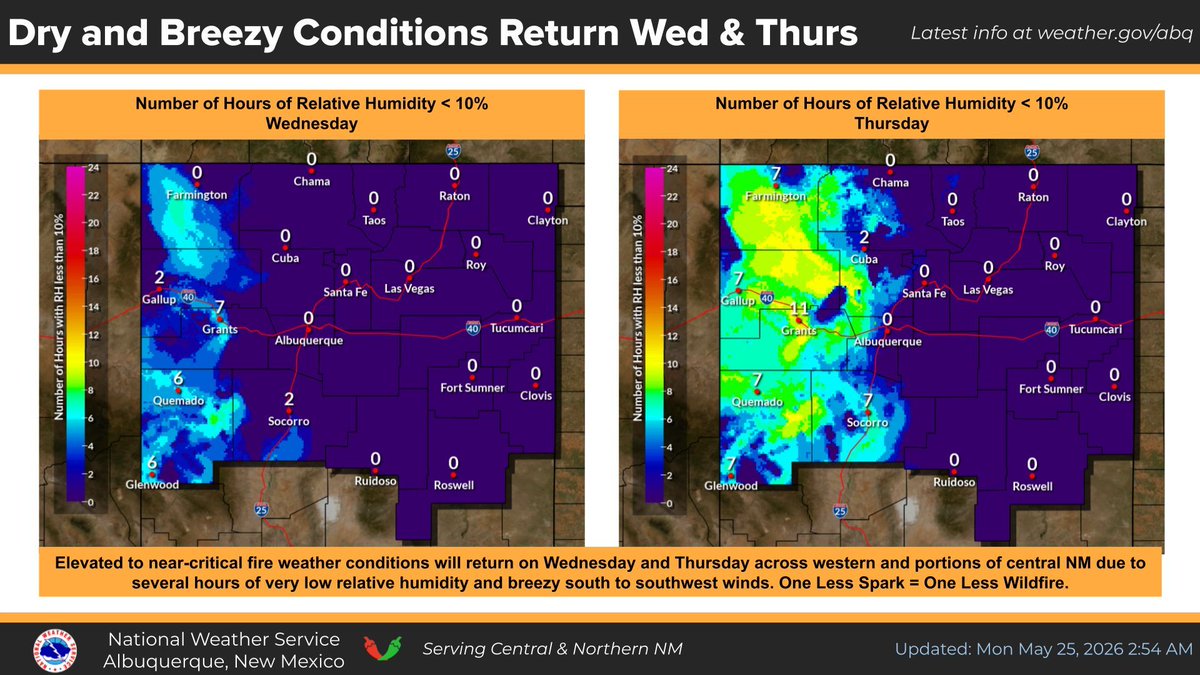 NWS Albuquerque tweet media