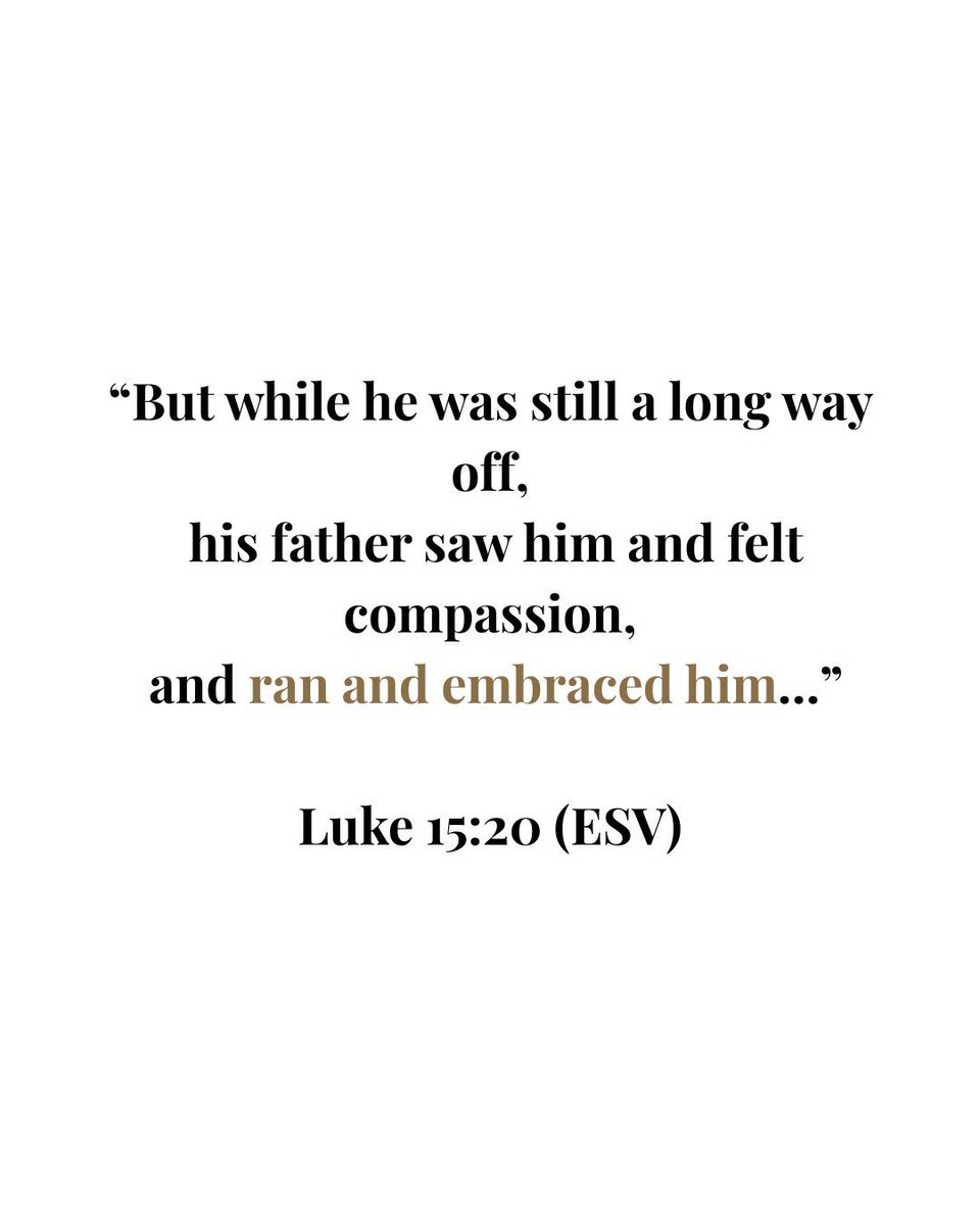 nkay_ora's tweet photo. Sometimes people stop coming close to God
not because they stopped believing…
but because they feel ashamed.

But grace still reaches people there.

📖 Luke 15:20 https://t.co/u3UtbRVPZH