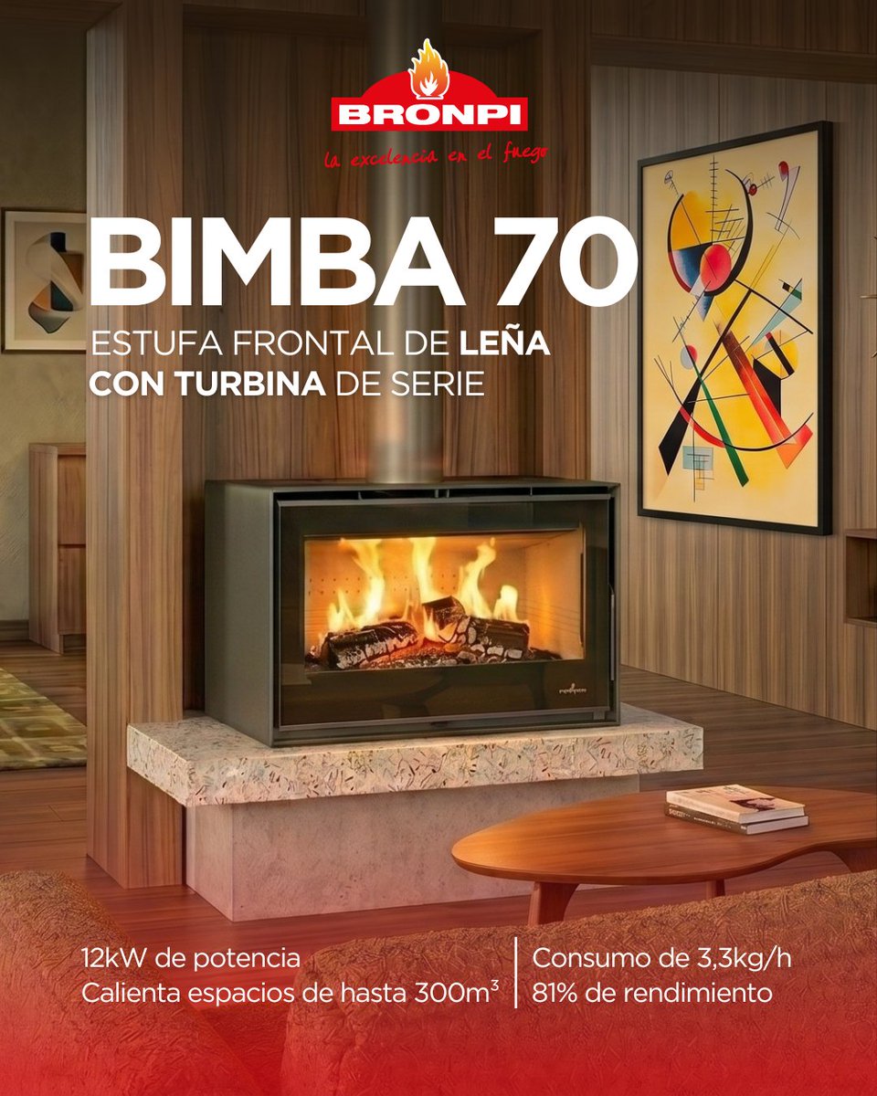 Bronpi's tweet photo. 🔥 Descubre la serie BIMBA de BRONPI, donde diseño, potencia y confort se unen para transformar cualquier espacio en un auténtico hogar.

Una serie creada para quienes buscan mucho más que calor ❤️🔥

#Bronpi #SerieBimba #EstufasDeLeña #DiseñoYConfort #CalorDeHogar https://t.co/aVXvDlLvcM