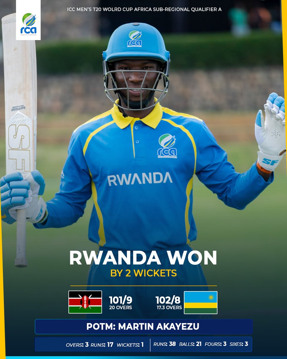 Rwanda Cricket Association tweet media