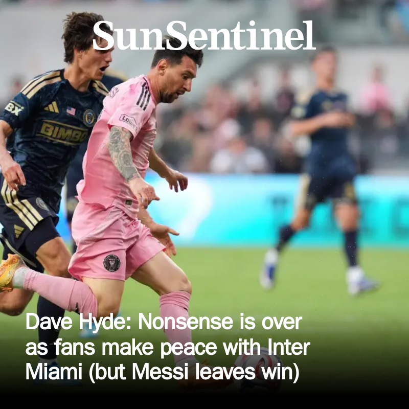 interMIAinsider's tweet photo. So, what was gotten out of this past week? Hopefully that Inter Miami fans understood the larger reality. They’ve been gifted the best show in MLS soccer. {og:title} {article:title} https://t.co/laaC0bPAgv