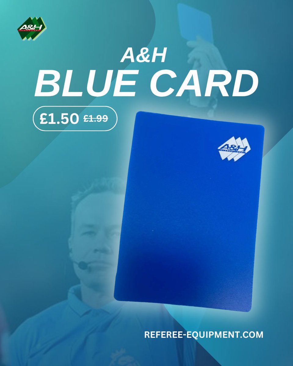 A&H International - Referee Kit & Equipment tweet media