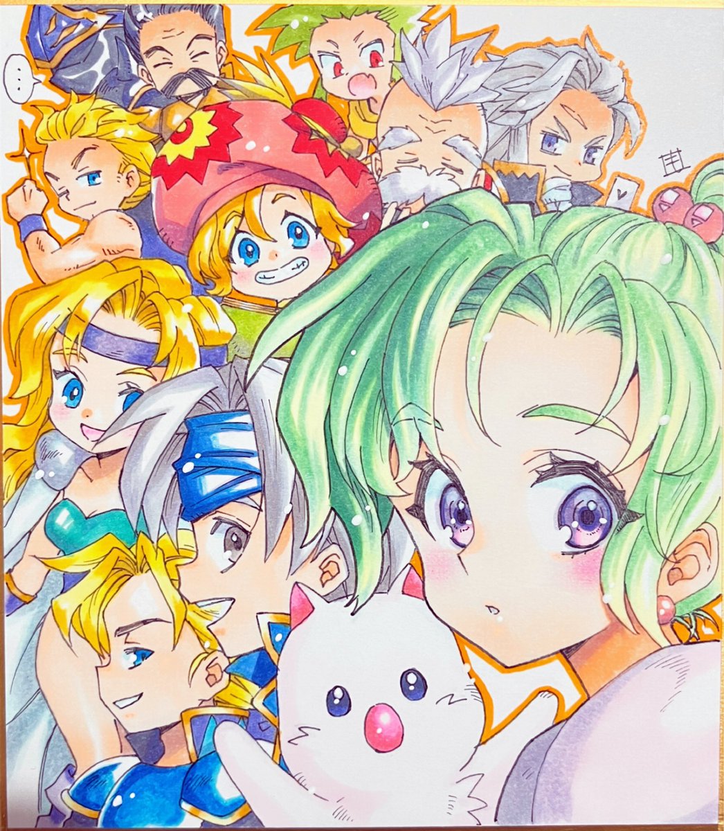 taom8's tweet photo. #FF絵描き交流会vol1
#FF絵描き交流会 

FFも大好き民です
4567910履修済みです対戦よろしくお願いいたします🙇‍♀️ https://t.co/JrYCG8KZVY