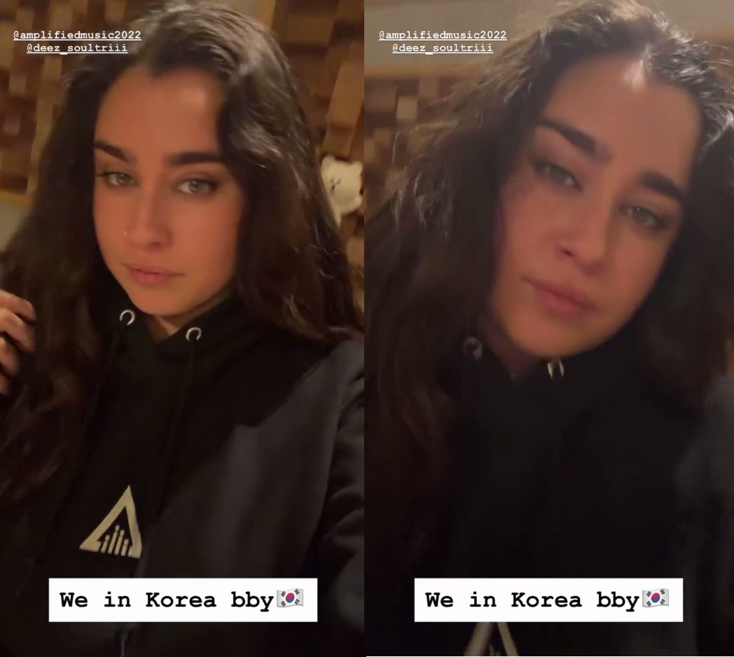 7thais71's tweet photo. Lauren es tan aleatoria, jajajajajaja. Realmente apareció en donde nadie lo esparaba, Corea del Sur, y trabajando. Me encanta. https://t.co/Zj41EKvScC