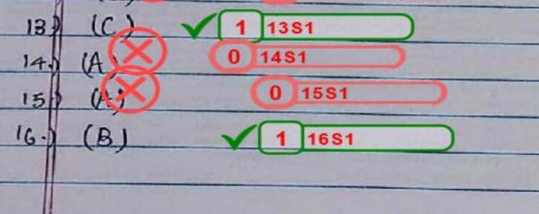 dwiv19_dwivedi's tweet photo. @cbseindia29 @ndtv @TheAnuragTyagi @Cockroachisback @dhruv_rathee @EduMinOfIndia @dpradhanbjp @narendramodi In Q15, the answer written by him is correct according to the marking scheme, yet no marks have been awarded.
#cbseresults https://t.co/niWPXGIbvN