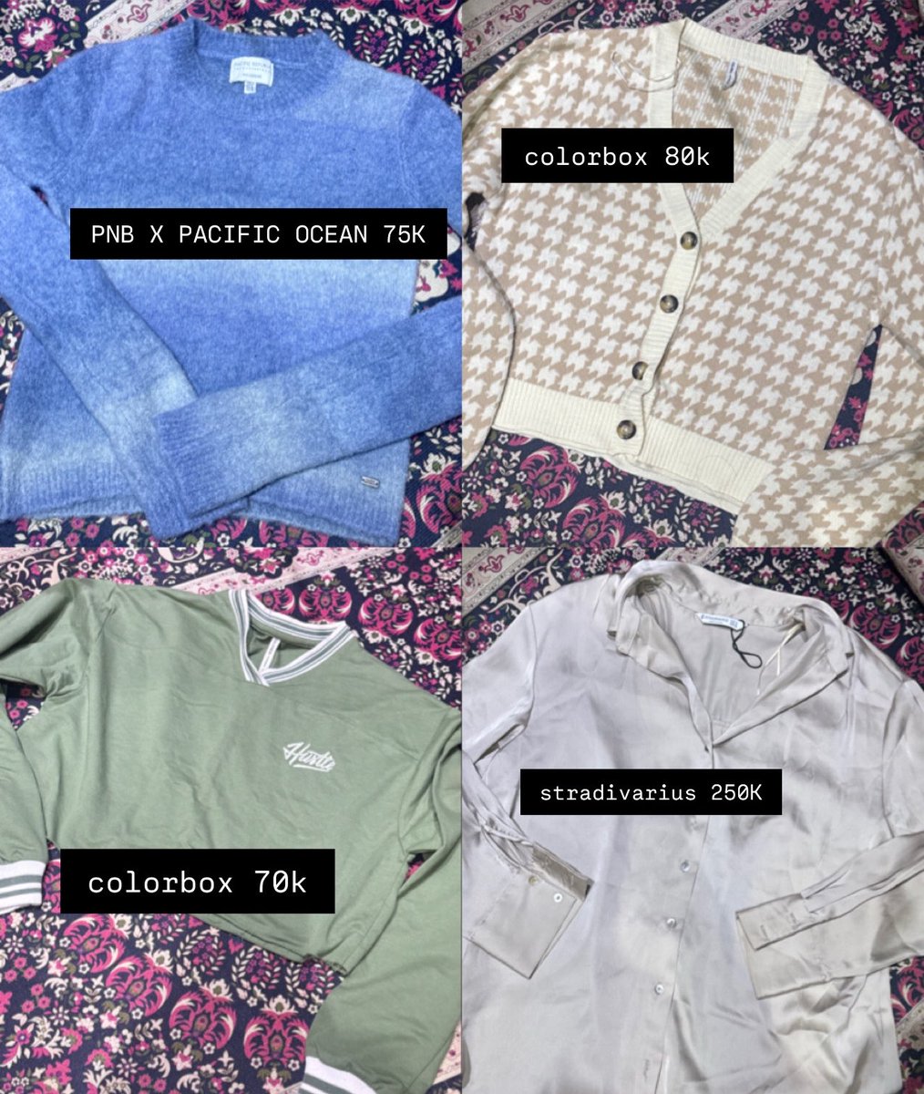 fairytxs's tweet photo. WTS PRELOVED BRAND yang pnb dan blazer belum pernah di pakai ya #new

#zonauangㅤ #zonajajan #wts #preloved https://t.co/FPnnWTR7Ke
