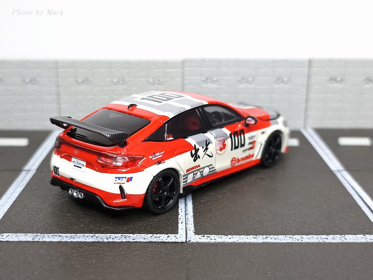 Aliexpressで注文していたMOTORHELIXの1/64スケール ホンダ シビック