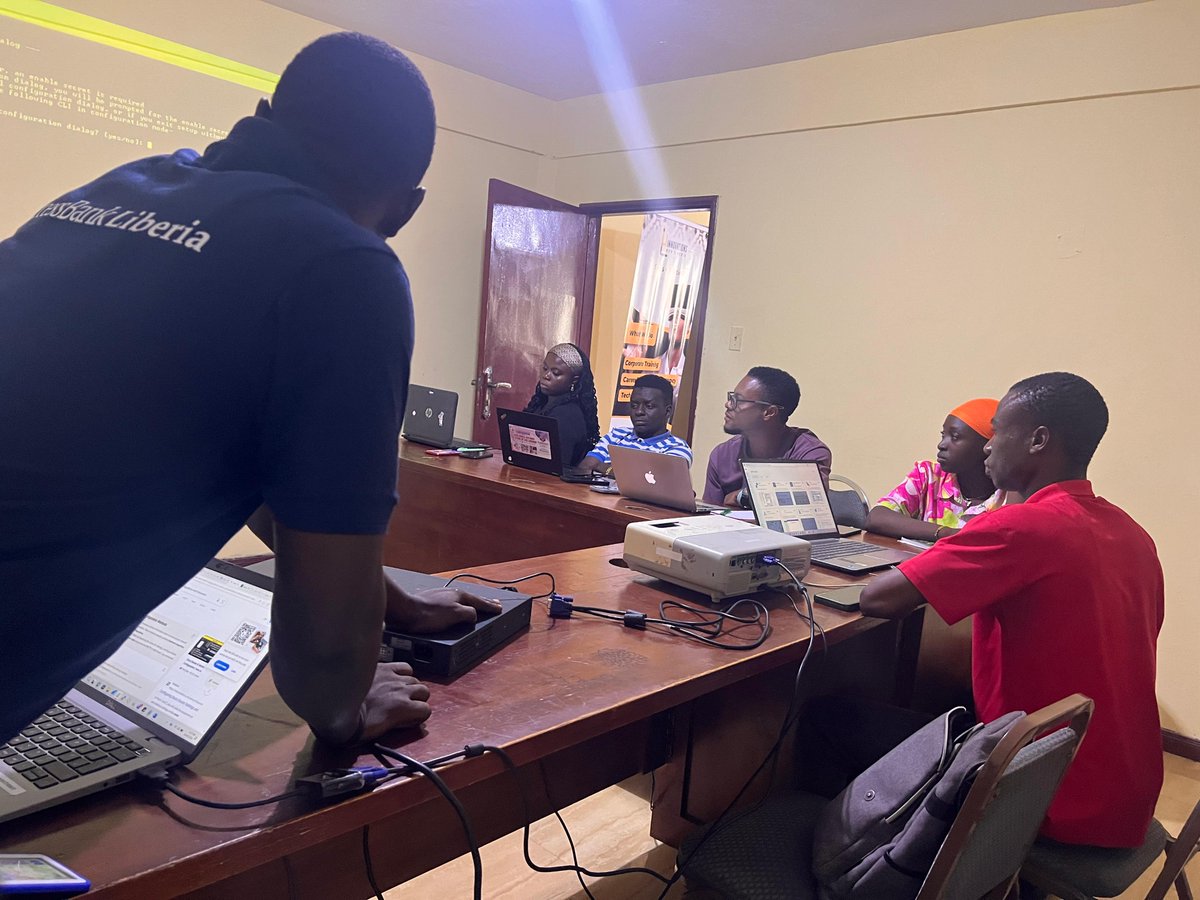 ihublib's tweet photo. Our current training cohort is in session. Hands-on instruction. Real-time application. Focused execution.
This is how Innovations Hub Liberia builds digital capability.
Ready to join the next cohort? Register at https://t.co/BM1B54OTOQ

#InnovationsHubLiberia #DigitalSkills https://t.co/x0MFW23EgS