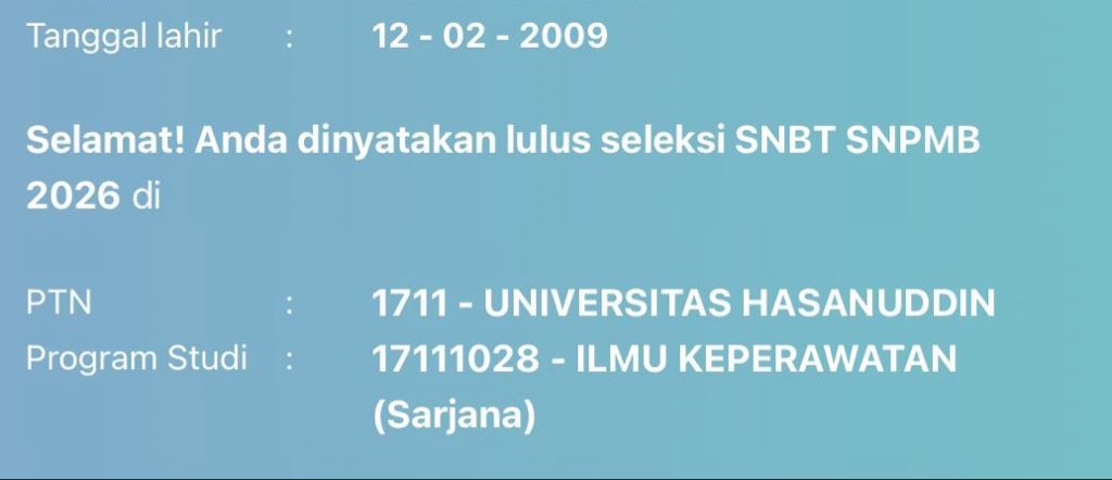 rin²⁶⋆ ⚕ OFFICIALLY MABA FKEP UNHAS💗 tweet media