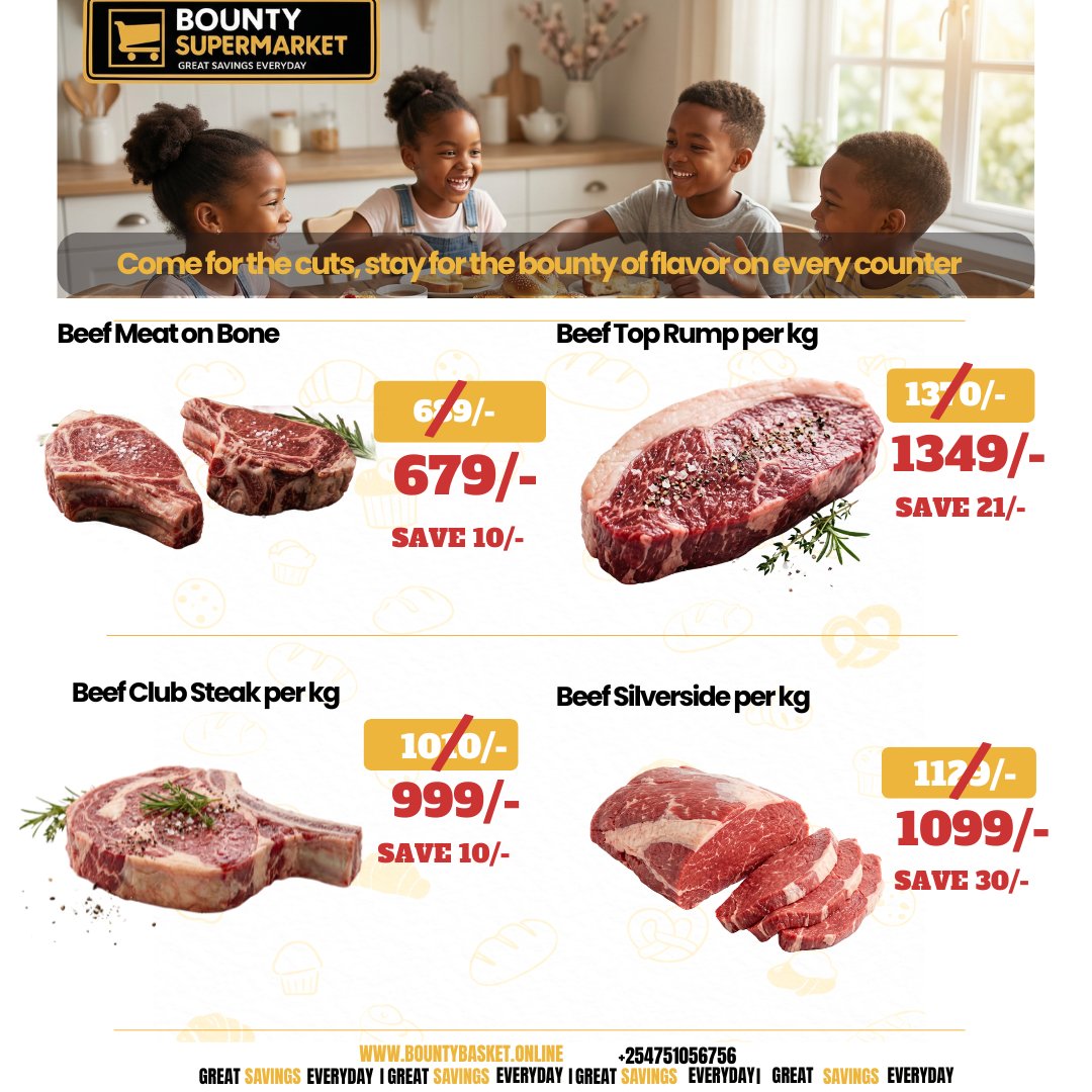 bountystoreske's tweet photo. Lunch deals you can't miss - Spaghetti, Flour... and many more only at Bounty Supermarket.
#DailyStaples #FamilyEssentials #HappyHome #GroceryShopping #FreshEssentials #ShopAndSave #EverydaySavings https://t.co/BeUmRjtiX5