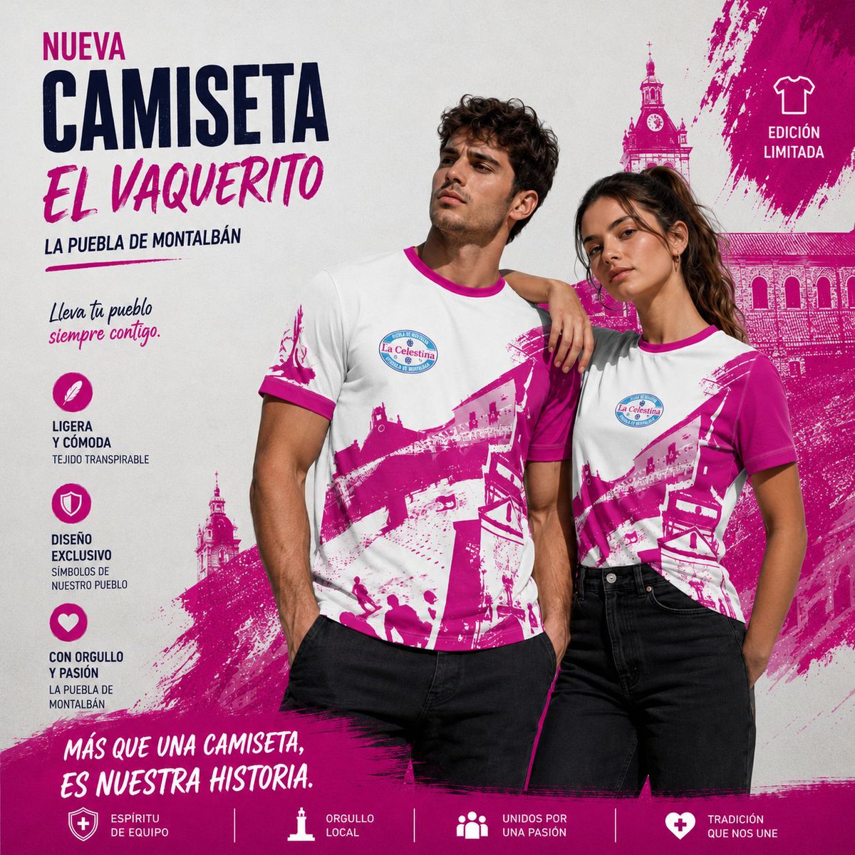 CD_LACELESTINA's tweet photo. 🤍💙🩷

TENEMOS LA 👕 
😍😍

Está camiseta sale para convertirse en un símbolo #Pueblano 

https://t.co/l2kwV8BOwH

En este enlace puedes adquirirla. Primer pedido HASTA EL 10 JUNIO.

@RadioPuebla https://t.co/UsrtQQ7noS