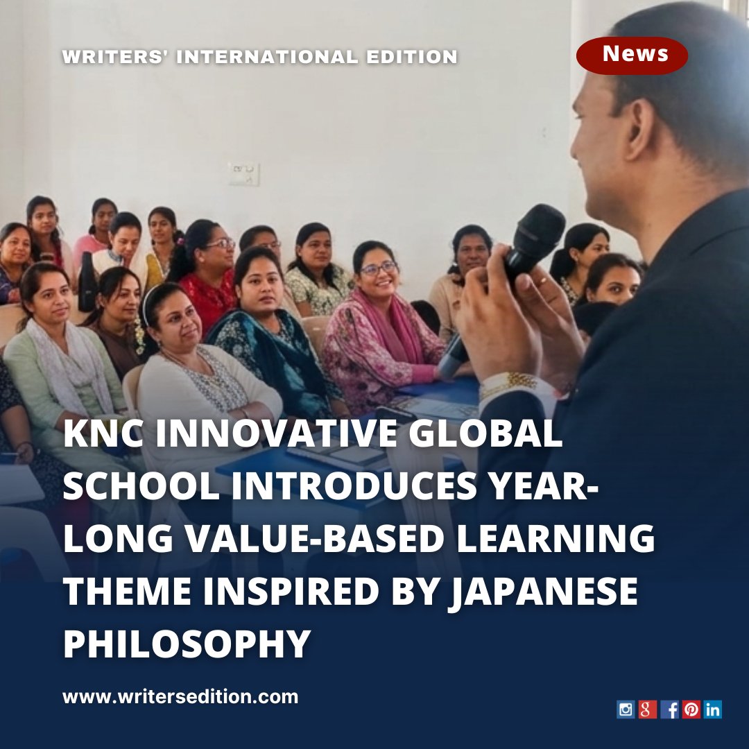 WritersCapital's tweet photo. A Mysuru school introduces a year-long value-based learning model inspired by the Japanese philosophy of Omotonashi, thoughtful care. Initiative by Dr. Jagadish B at KNC Innovative Global School in association with GATE.

Read here: https://t.co/IsJqc018lU

#Education https://t.co/ZG5gVpGldd