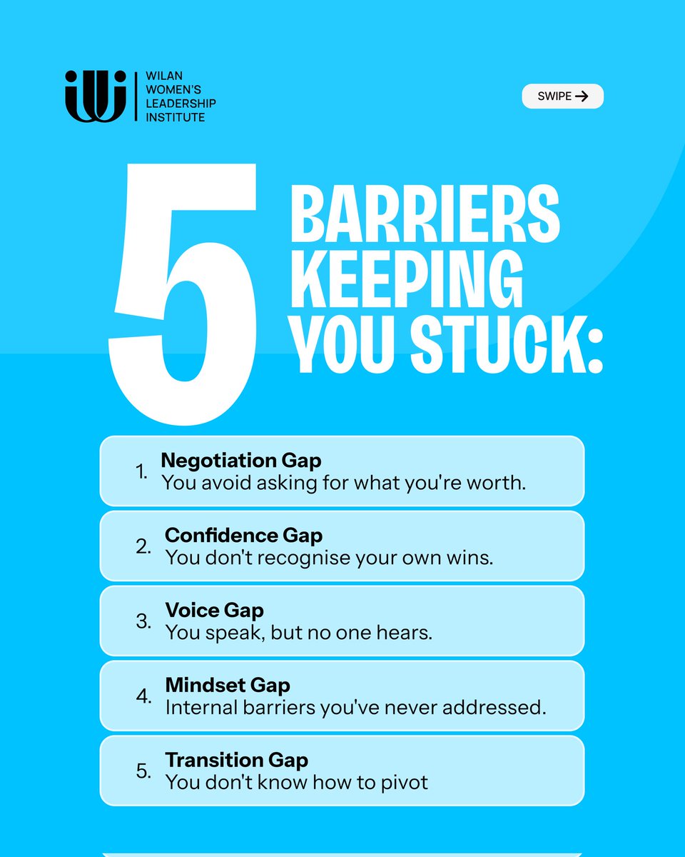 wilaninstitute's tweet photo. You’re not stuck, you may just not be positioned for your next level.
Inside-Out Leadership is an 8-week accelerator for mid-career women ready for clarity, confidence, and growth.
Register: https://t.co/LvQPSofWOy�
#InsideOutLeadership #WomenInLeadership #CareerGrowth https://t.co/KM5PfQmTni