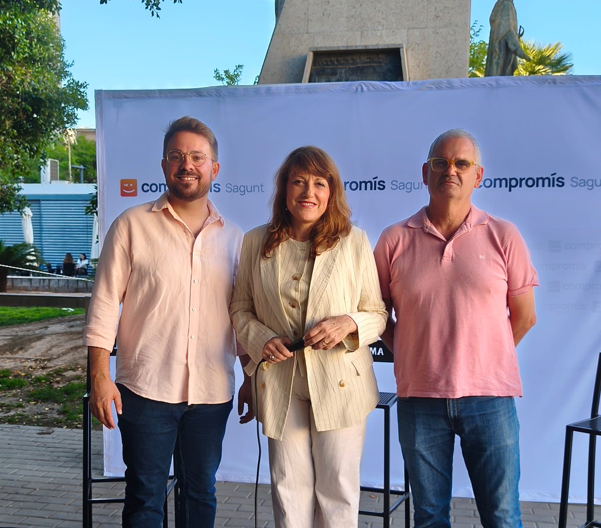 CompromisCdM's tweet photo. El passat divendres vam llançar a #Sagunt la campanya 𝟮𝟬𝟮𝟳: 𝗟’𝗵𝗼𝗿𝗮 𝗱𝗲𝗹 𝗽𝗼𝗯𝗹𝗲 🧡😊

Més info 🗞️ https://t.co/VV9eVZ0Qat

#2027:HoraDelPoble https://t.co/HWHRk5NaN6