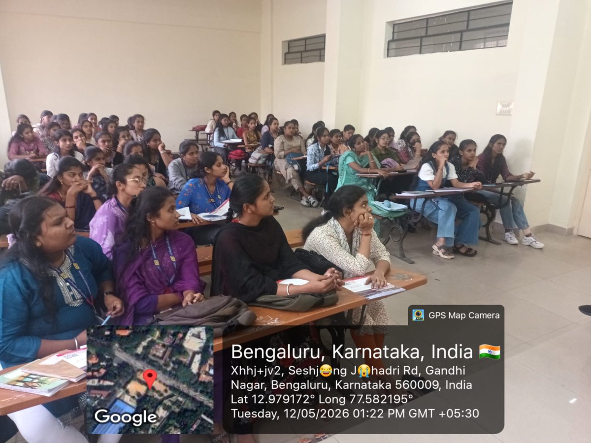 IMSE_MU's tweet photo. Dr. Deepika Bansal (IMSE, MU) interacted with students across colleges in Bengaluru, discussing the significance of education and future pathways after graduation.

📍 BES College
📍 NMKRV College
📍 Maharani Cluster University
📍 Government Arts College
📍 Vijaya College

#IMSE https://t.co/G5svLbewRR