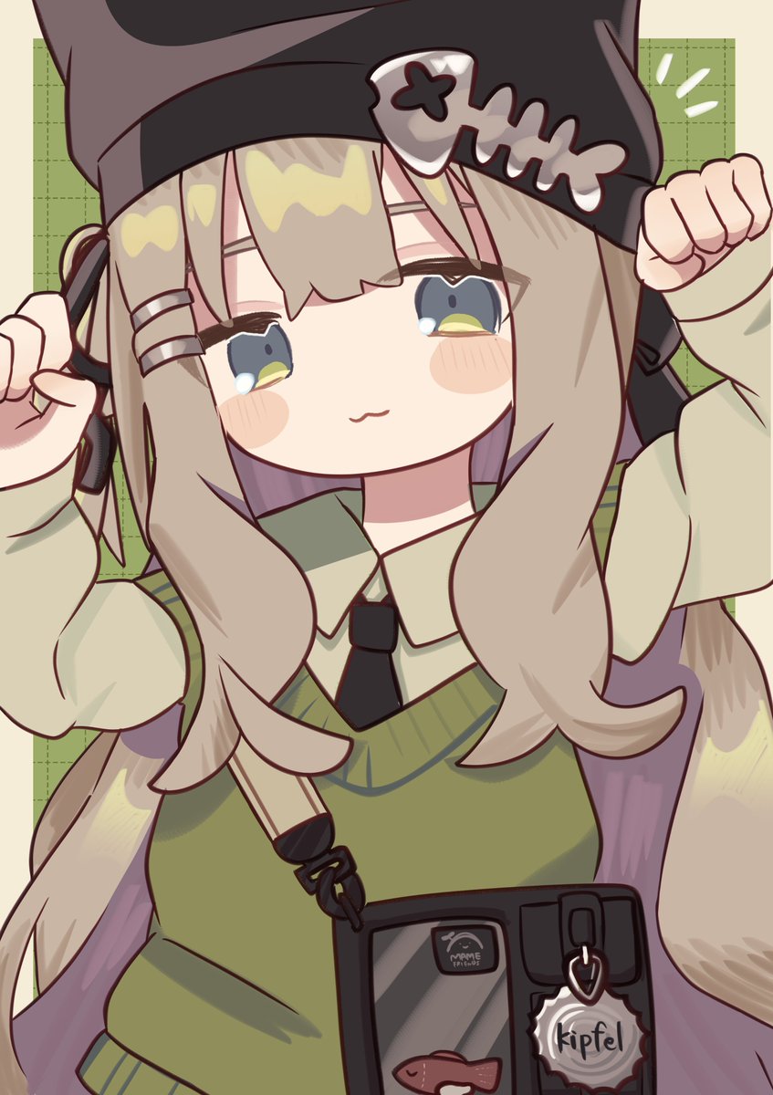 millcle's tweet photo. にゃーねこにゃー
#もち山金魚 #VRCイラスト https://t.co/Dr13tCTFst