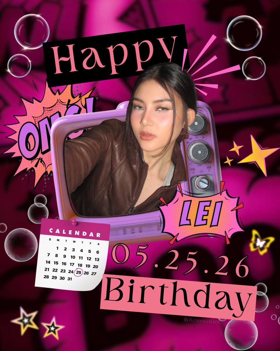 leiverseofc's tweet photo. happiest birthday to our beloved Lei. 🤍

today is all about celebrating you — your warmth, talent, hard work, and the happiness you bring to so many people every single day.

we hope this year brings you more beautiful memories, genuine smiles, good health, and endless opportunities to shine even brighter. no matter how far your journey takes you, please always remember that there are so many people cheering for you and believing in you wholeheartedly.

my your birthday be filled with love, laughter, and all the things that make your heart happy. you deserve every good thing this world has to offer.

we are so proud of you, always. ⭐️

XONARA LEI DAY
#BirthdayGirlLei @officialxonara #XONARA #XONARA_LEI