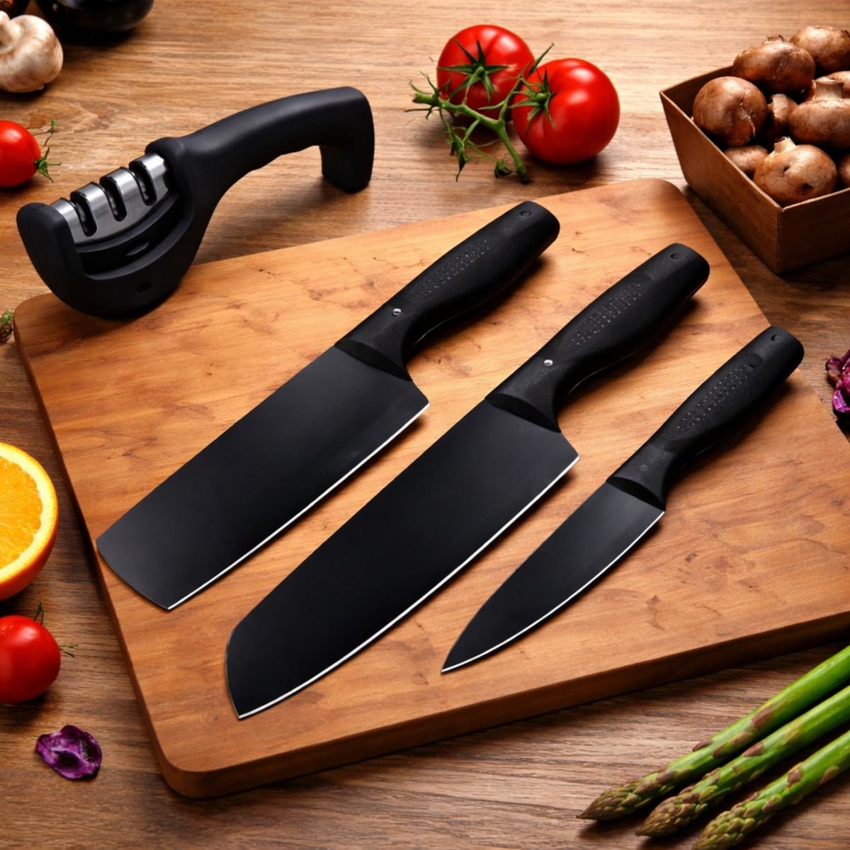 VRK_DB's tweet photo. Kitchen Knife Set 3-Piece with Knife Sharpener Tool, Stainless Steel Chef Knives, Sharp Cutting Knives for Kitchen, Vegetable, Fruit &amp; Meat Cutting ( 3 Knife Set + Knife sharpner )

📌 Deal Price : Rs 399

Link - https://t.co/DWpftJaDP2

#Ad #Commissionearned

@LakshmiChocks https://t.co/l5Ge1D7d8x