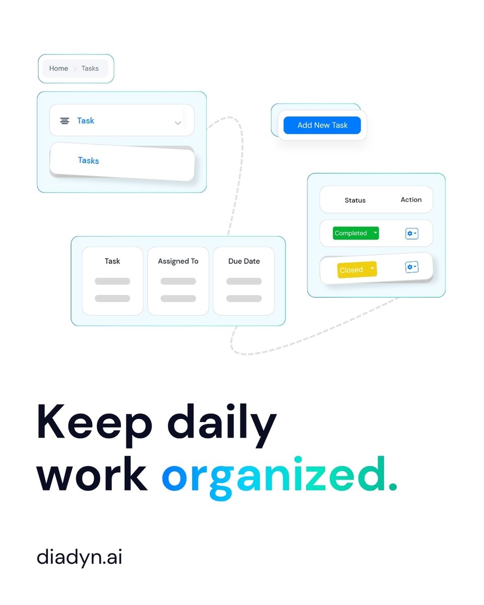Diadyntech's tweet photo. Clear task management keeps teams productive.

Task360 helps businesses organize daily work more efficiently.

Start here: https://t.co/NRx4yIZDco

🌐 https://t.co/mbIMgwBKdr
📧 support@diadyntechnology.com

#Task360 #TaskManagement #Workflows https://t.co/83VvehXOoC