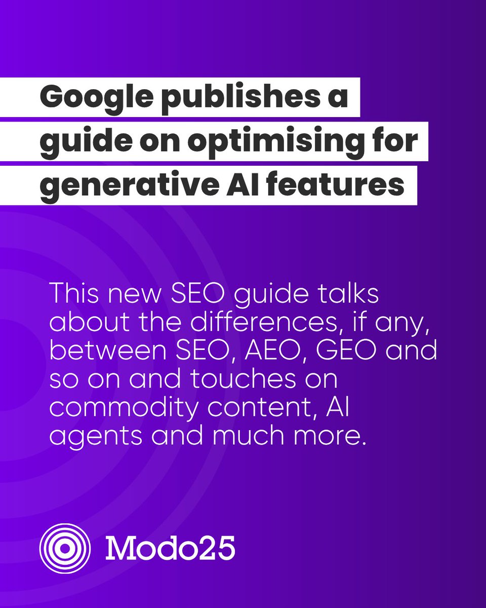 InModo25's tweet photo. In this week's news:

💻 OpenAI expands Ads Manager Beta
📶 How signal decay hurts your top-of-funnel performance
💹 Organic traffic is still worth tracking, just not all of it
🗂️ Google publishes a guide on optimising for generative AI features

And more, https://t.co/iY9HrAYOew https://t.co/PVTqW9Ka2r