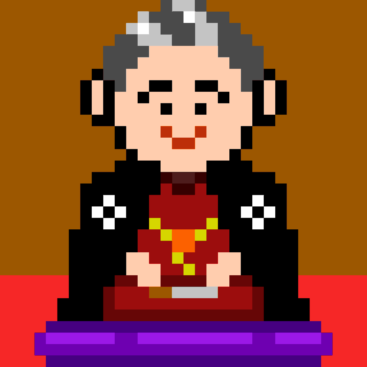 NH99499's tweet photo. 落語家さんです
桂米朝さんの落語が好きです
#ドット絵 #pixelart https://t.co/ZGRovnqPfj