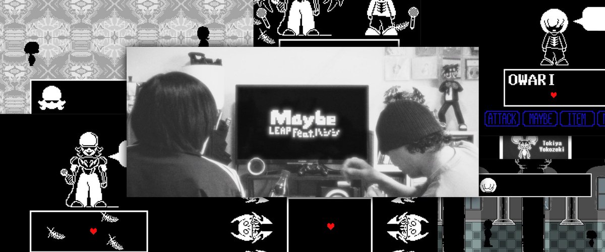 Tookey_Nosy's tweet photo. "  Maybe  " LEAP feat.ハシシ
MVを制作致しました🦴🎤

素敵な楽曲に様々なギミックを加えました、是非ご覧ください！

https://t.co/BG4oxU3v2p https://t.co/HFRhsicqfa
