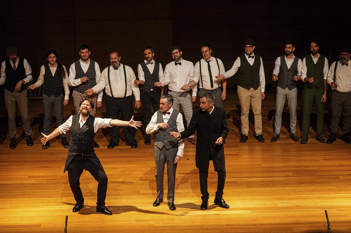 CCMDCyL's tweet photo. Qué espectacular concierto nos ofrecieron anoche Tag Time. 
El público vibró al ritmo de "Las voces del río: un viaje a capela"
Compartimos unas instantáneas y podéis ver más en nuestra web https://t.co/iZfWEPOjti