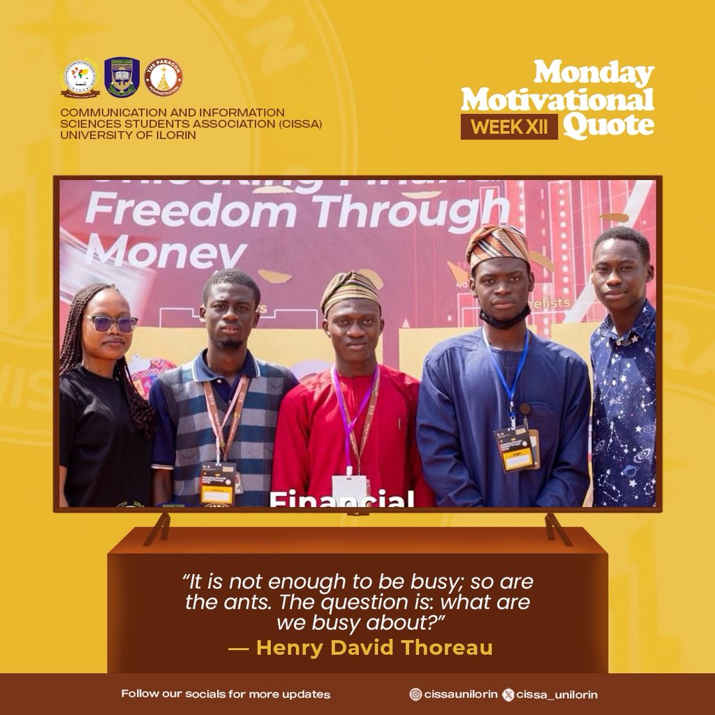 CISSA Unilorin tweet media