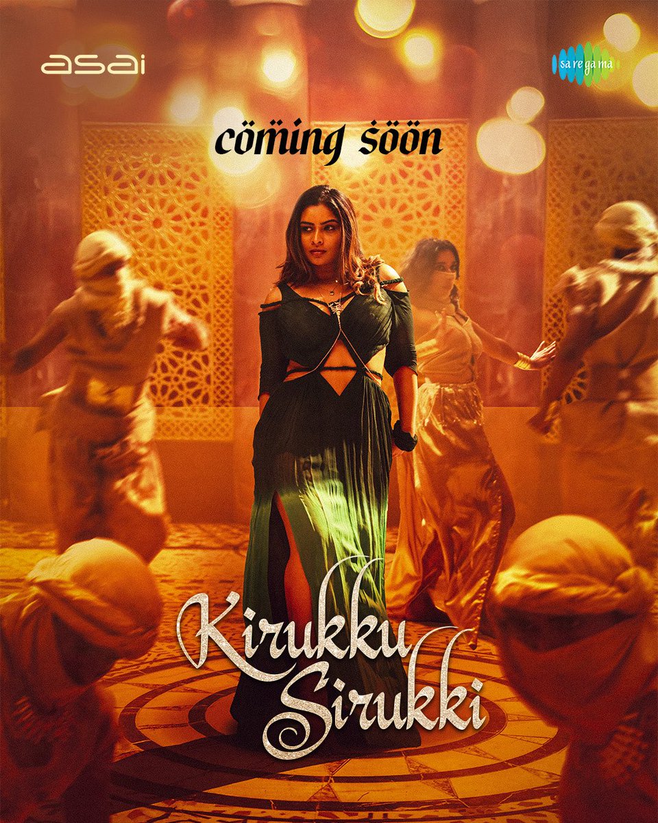 saregamasouth's tweet photo. Get ready for a magical treat ✨ #KirukkuSirukki Music Video dropping soon…! 🔥

🎶@Music_Siddhu

@maheswarichanak #Akaashrao @blackswankg @KiranDrk @prakatwork @O_Viswajith #NaliniVittobane @LyricistVR https://t.co/vexakqQpUq