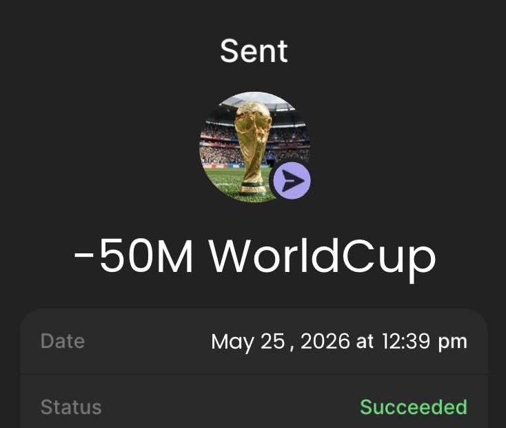 $WorldCup Solana tweet media