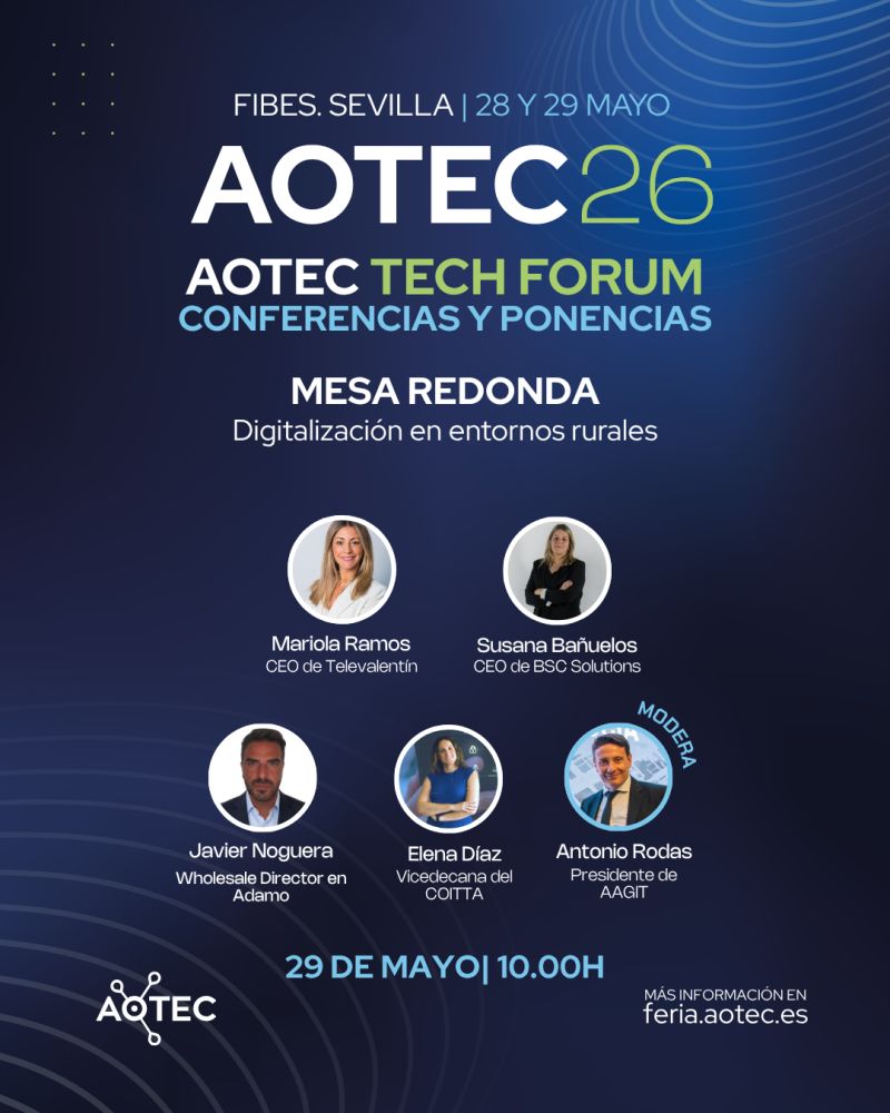 BlockSplitChain's tweet photo. 🌍 Esta semana participamos en #AOTEC2026 en la mesa redonda “Digitalización en entornos rurales”, celebrada en Sevilla.

Nuestra CEO, @subanuelos, compartirá la visión de BSC Solutions sobre tecnología y confianza digital. https://t.co/CiosyJ3vGK