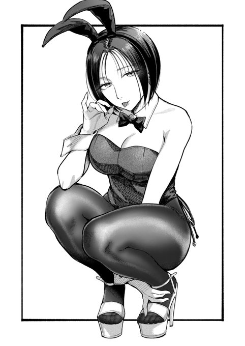 一カ月ぶりのリハビリバニーガール 