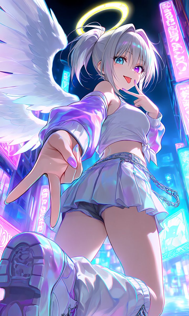 Y2Kスタイルの私だぜぃ( *¯ ꒳¯*)ﾄﾞﾔｧ♡ 🎨PixAIでイベ始まってたから