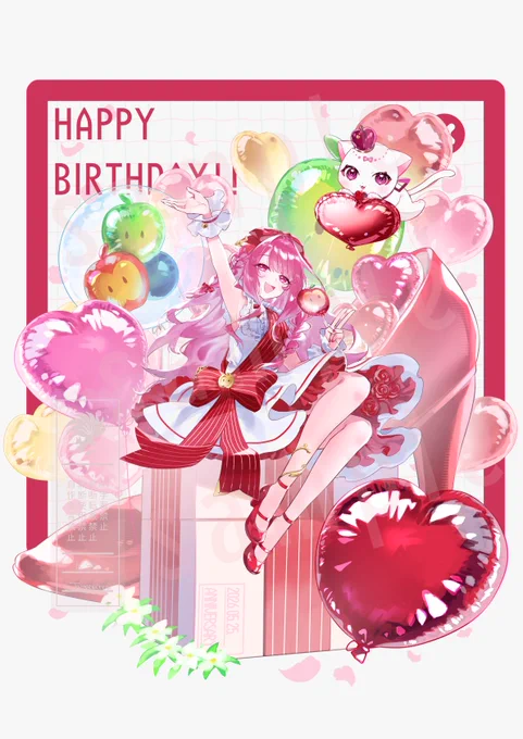 妃てぃな様( ) お誕生日のお仕立てとお写真撮らせていただきました お誕生日おめでとうございます #妃てぃな/ #妃てぃな生誕祭