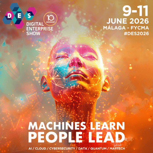 Millennials_Con's tweet photo. La IA ya no es futuro. El 10 de junio estaremos en #DES2026 Málaga viendo lo que cambiará las empresas. Consigue tus entradas aquí 👉https://t.co/bqIY7hTomM 

#millennialsconsulting #DES2026 #InteligenciaArtificial #Digitalizacion https://t.co/L5hqNylNvY