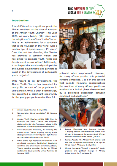 KABUPressKE's tweet photo. ⏳KABUPress Reminder.

The Kabarak Law Review Blog Symposium on the African Youth Charter @ 20 is still open for contributions.
🔗https://t.co/5FSUaJiFLR
Join the conversation on youth rights, participation, and the future of Africa.
Deadline: 31 July 2026
#AfricanYouth https://t.co/EN0fsUZXm7