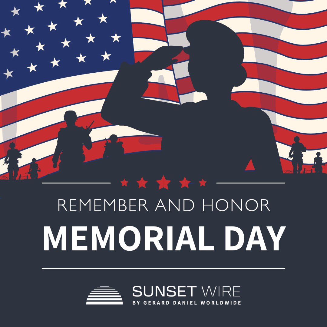 SunsetWire's tweet photo. This Memorial Day, Sunset Wire takes a moment to reflect on the courage and sacrifice of those who have served our country. We honor their legacy and express our deepest appreciation for the freedoms we enjoy because of their bravery. ⭐

#SunsetWire https://t.co/iK2XMx2ZAC