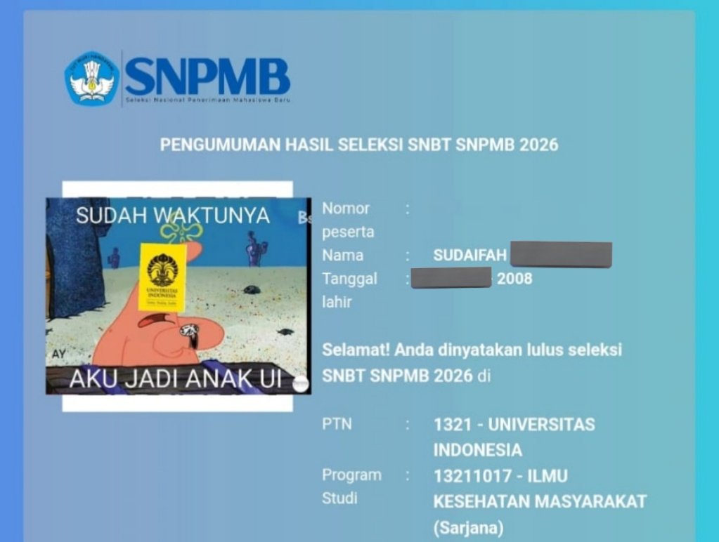 ifaay²⁶ maba fkm UI 💜 tweet media